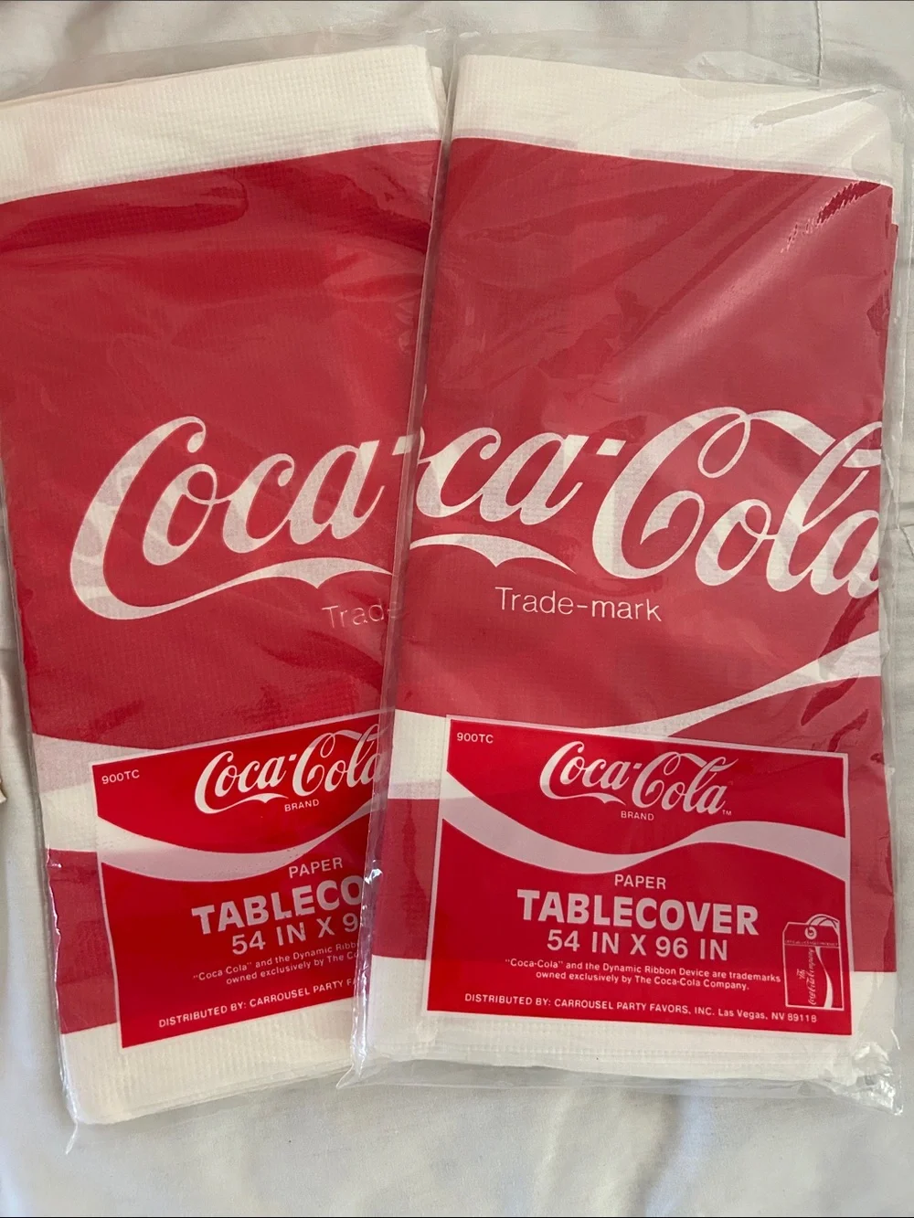 Vintage 1980’s  Coca Cola Party Supplies Lot